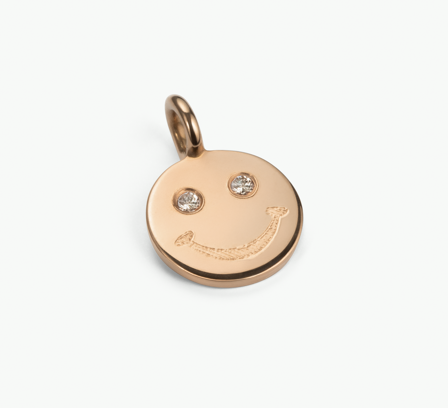 Pure Smile Ketten Anhänger - Schmuck aus recyceltem Gold mit Labordiamanten - The Good Bling Berlin