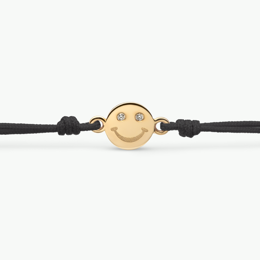 Easy Smile Armband - Schmuck aus recyceltem Gold mit Labordiamanten - The Good Bling Berlin