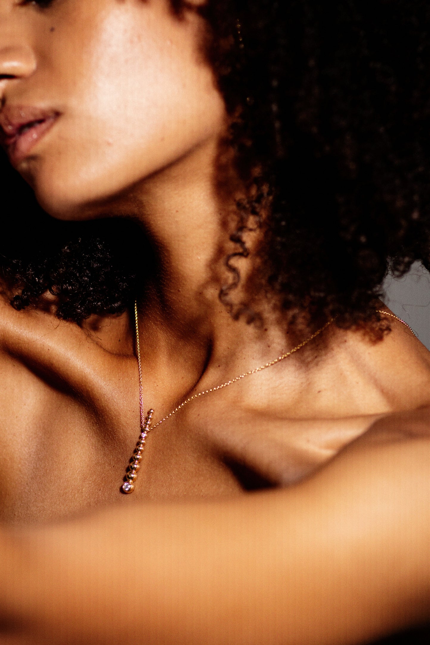 Ava Kette - Schmuck aus recyceltem Gold mit Labordiamanten - The Good Bling Berlin