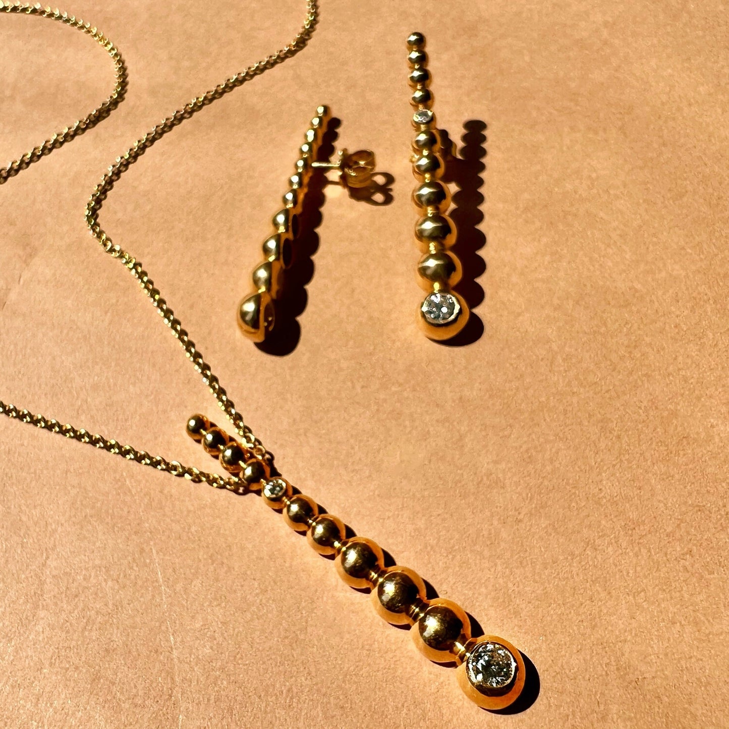 Kette Ava Gelbgold