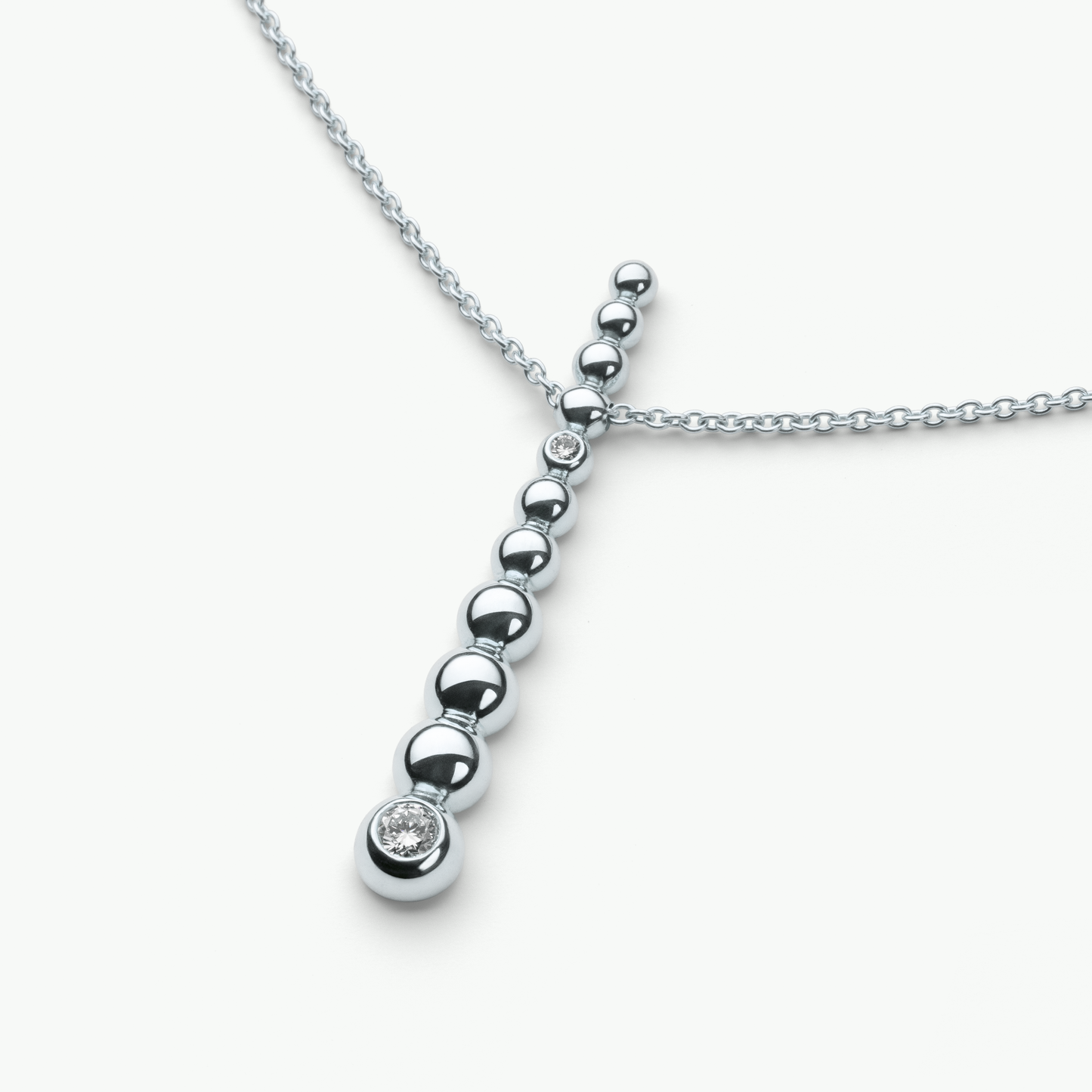 Ava Kette - Schmuck aus recyceltem Gold mit Labordiamanten - The Good Bling Berlin