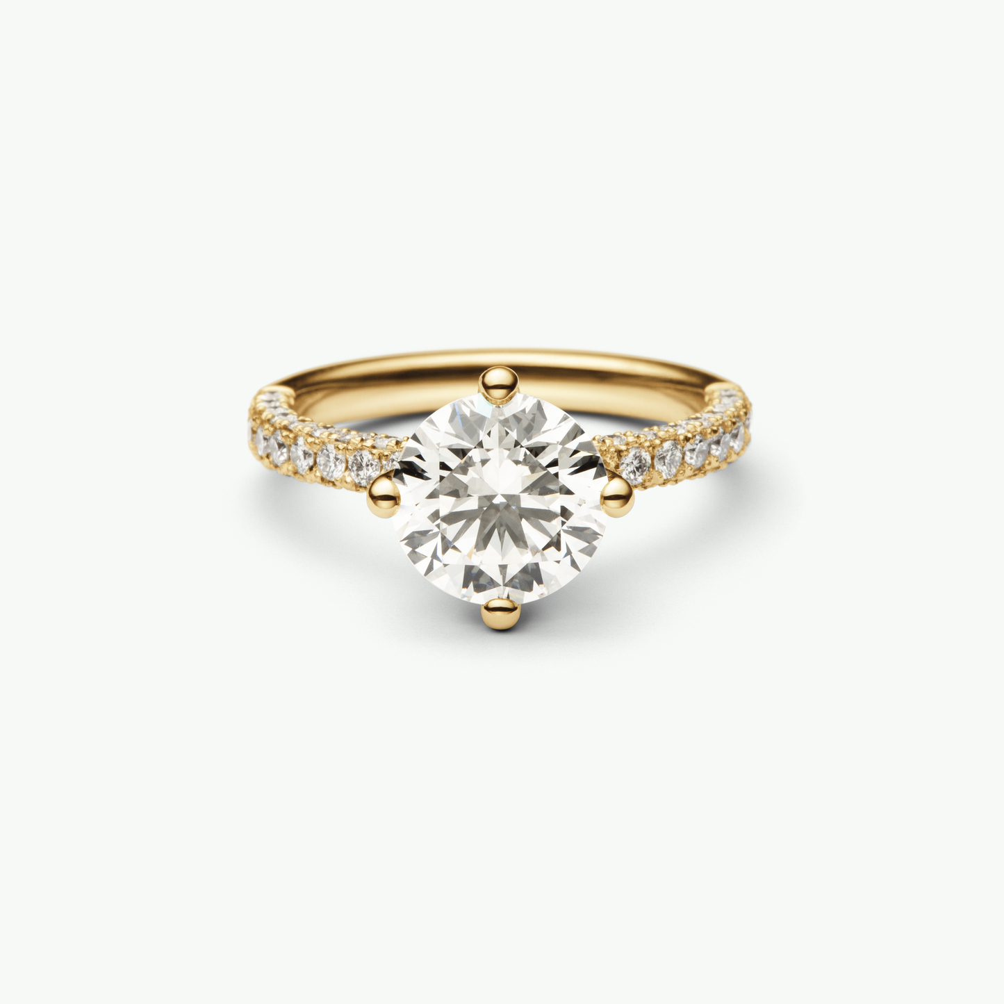 Freya Ring - Schmuck aus recyceltem Gold mit Labordiamanten - The Good Bling Berlin