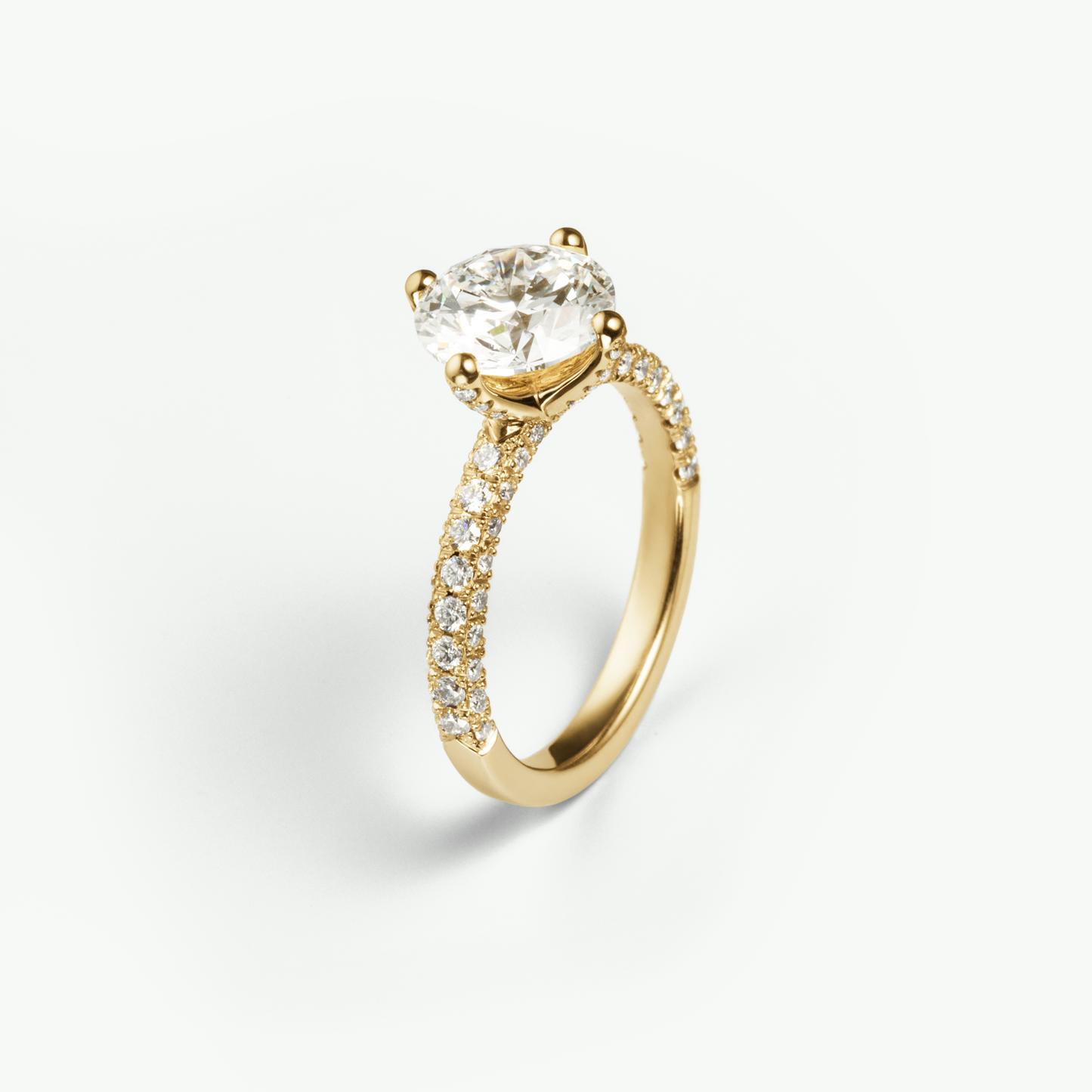 Freya Ring - Schmuck aus recyceltem Gold mit Labordiamanten - The Good Bling Berlin