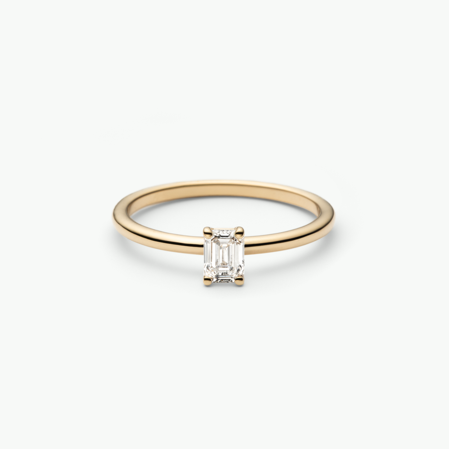 Khloé Ring - Schmuck aus recyceltem Gold mit Labordiamanten - The Good Bling Berlin
