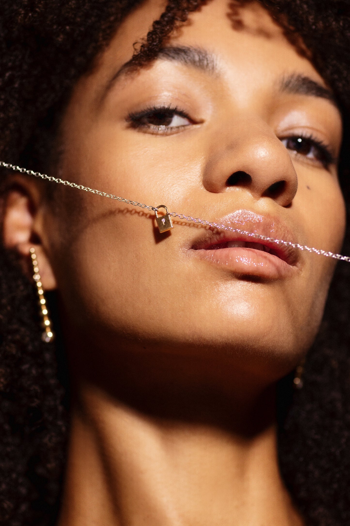 Love Lock Kette - Schmuck aus recyceltem Gold mit Labordiamanten - The Good Bling Berlin