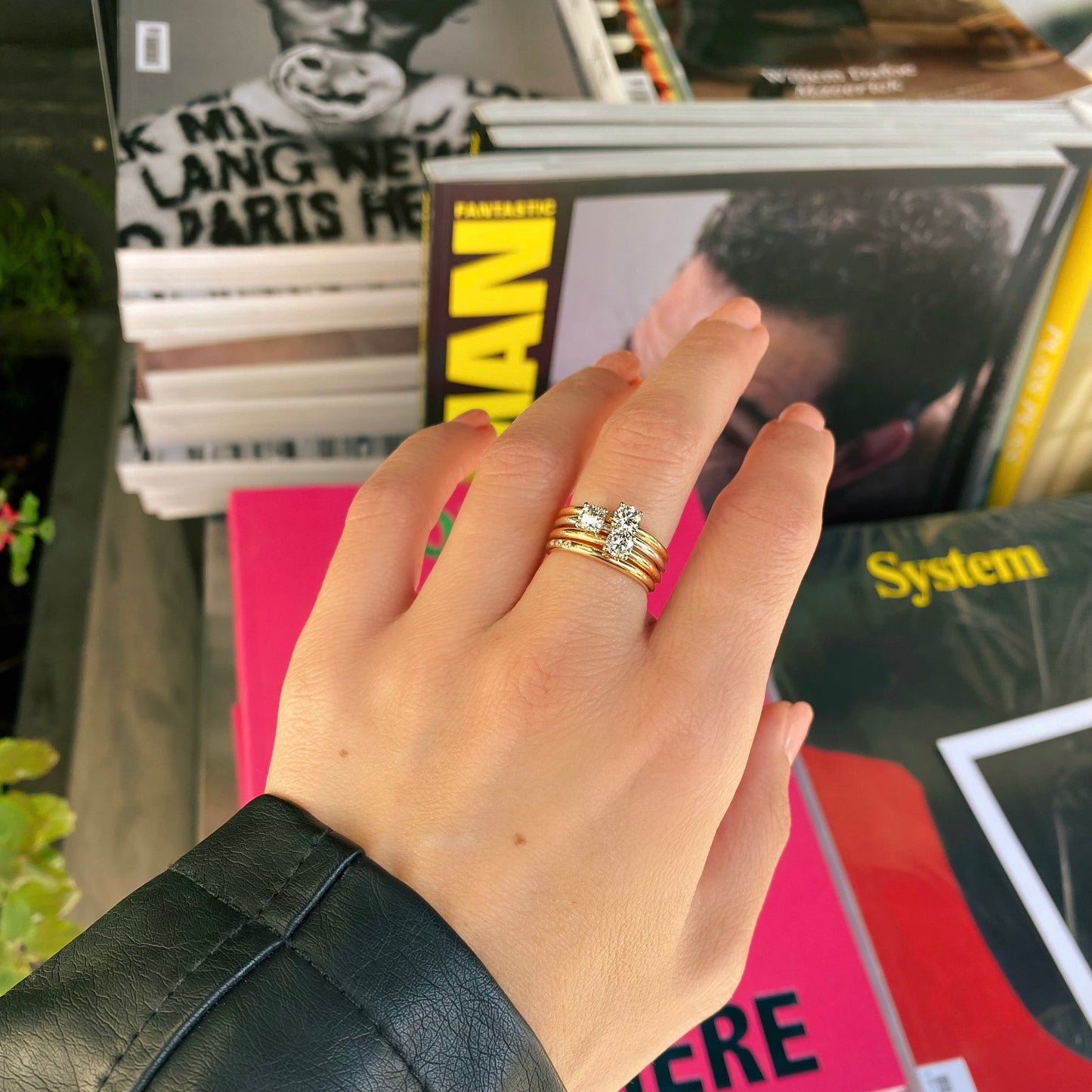 Bella Ring - Schmuck aus recyceltem Gold mit Labordiamanten - The Good Bling Berlin