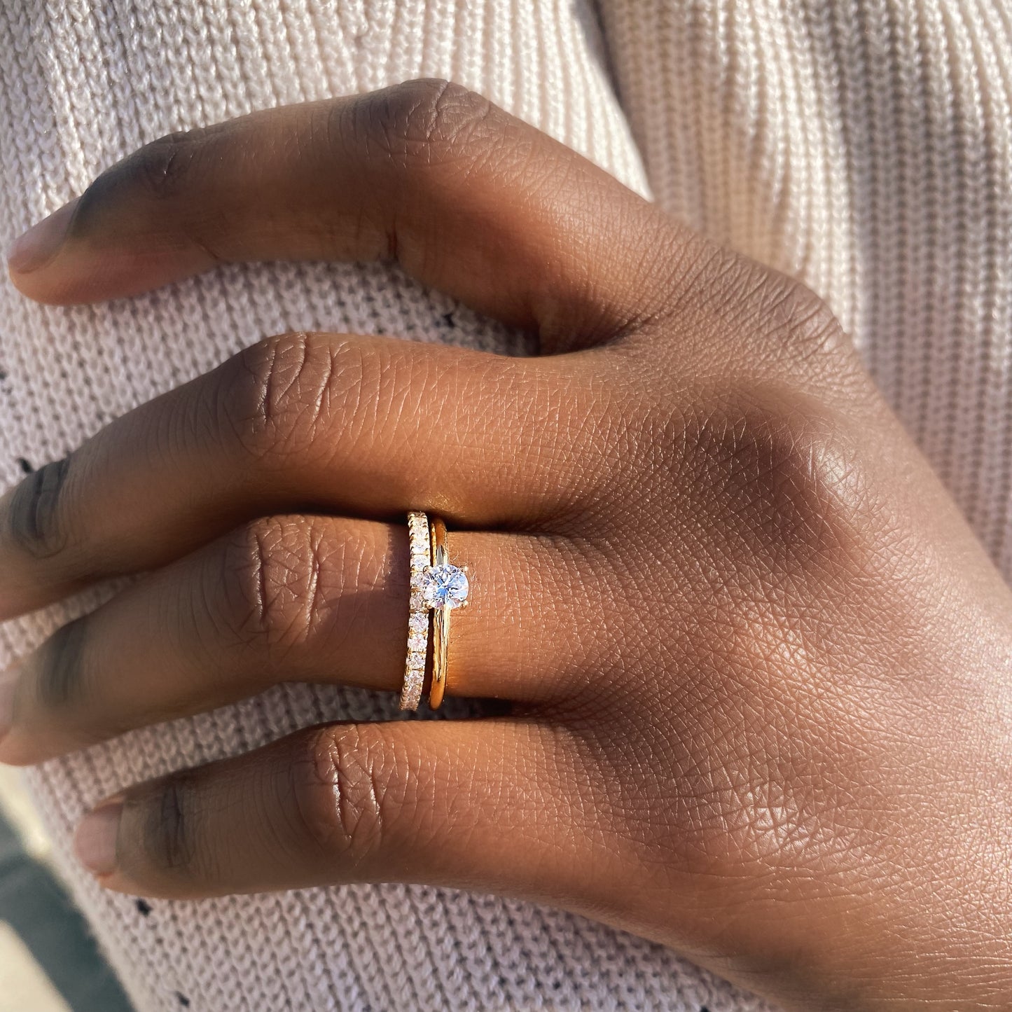 Harry Ring - Schmuck aus recyceltem Gold mit Labordiamanten - The Good Bling Berlin