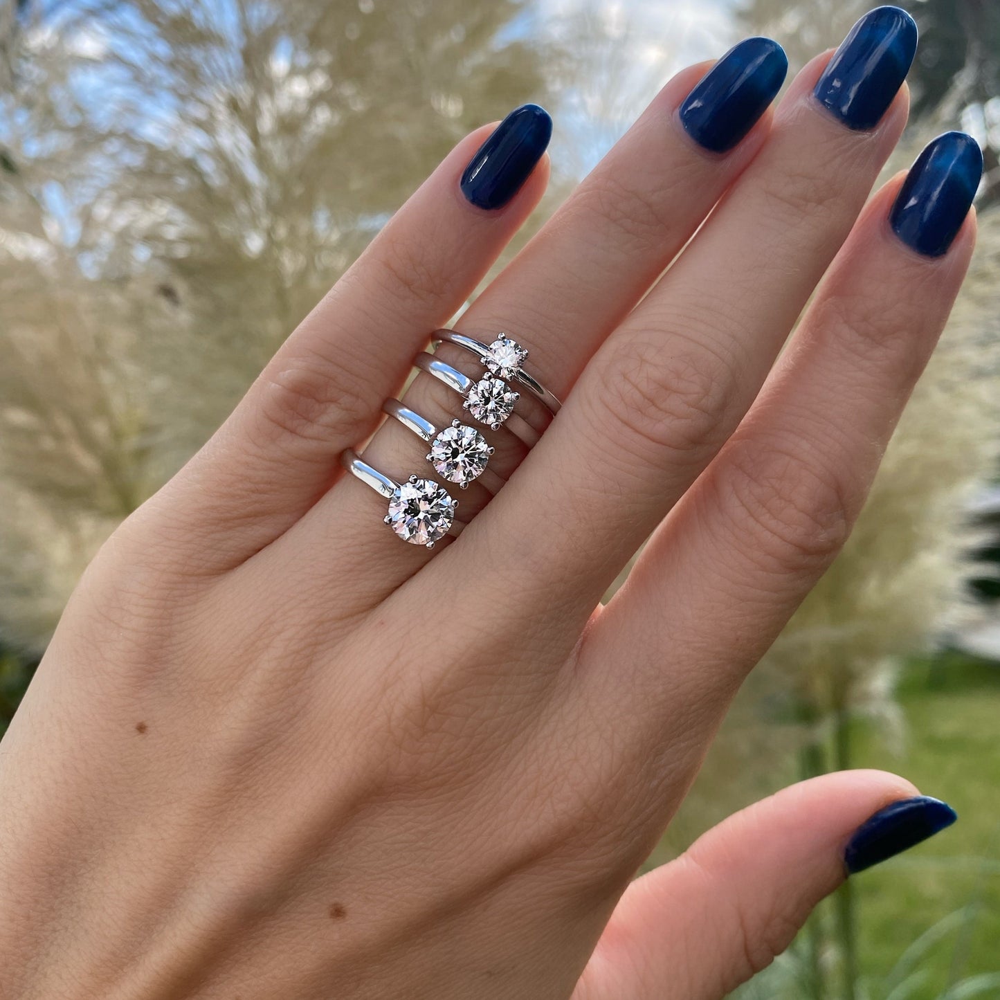 Gigi Ring - Schmuck aus recyceltem Gold mit Labordiamanten - The Good Bling Berlin