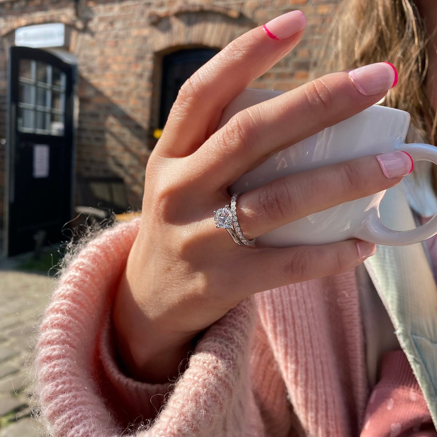 Gigi Ring - Schmuck aus recyceltem Gold mit Labordiamanten - The Good Bling Berlin