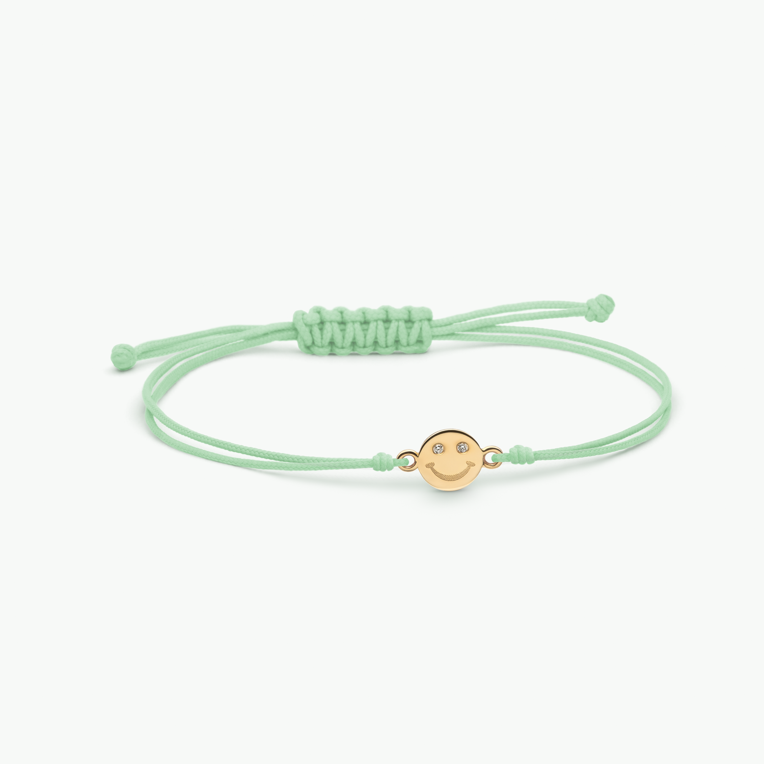 Easy Smile Armband - Schmuck aus recyceltem Gold mit Labordiamanten - The Good Bling Berlin