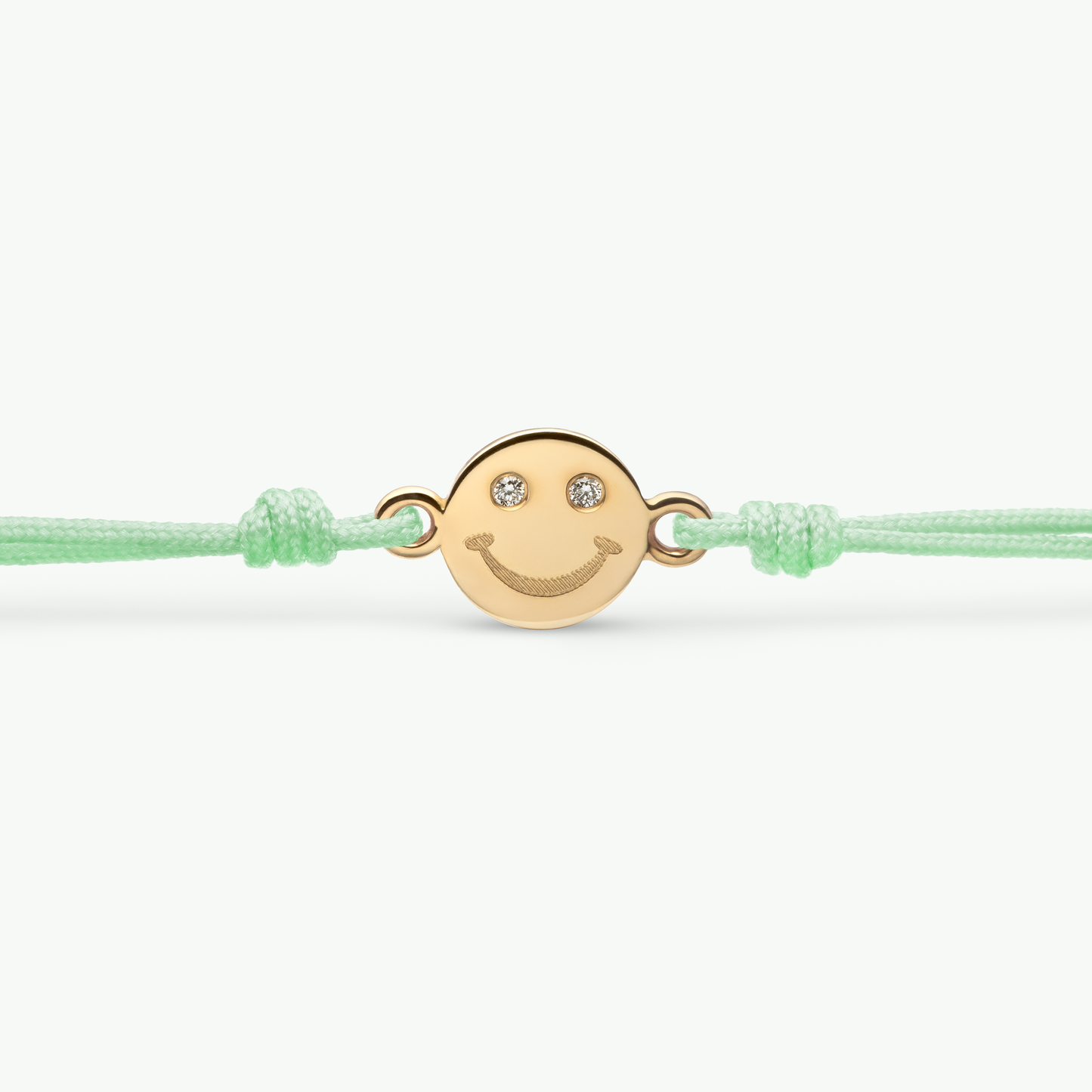 Easy Smile Armband - Schmuck aus recyceltem Gold mit Labordiamanten - The Good Bling Berlin
