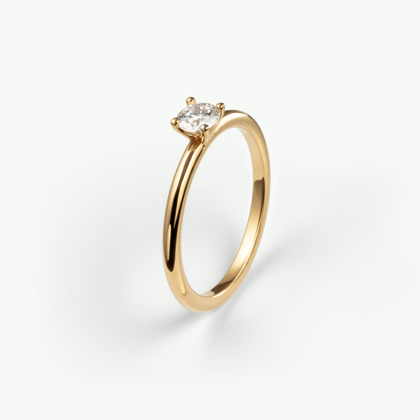 Bella Ring - Schmuck aus recyceltem Gold mit Labordiamanten - The Good Bling Berlin