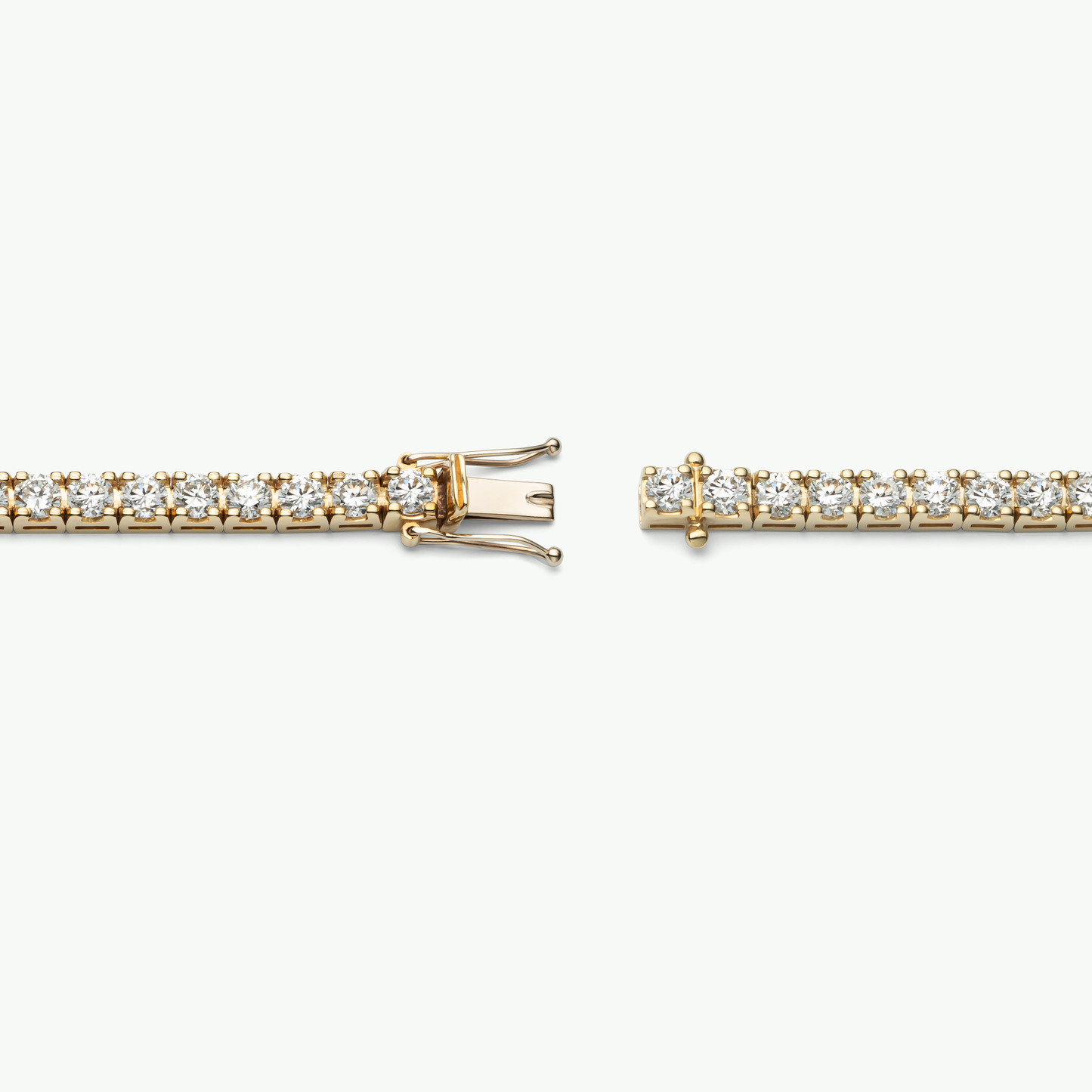 Billie Tennisarmband - Schmuck aus recyceltem Gold mit Labordiamanten - The Good Bling Berlin