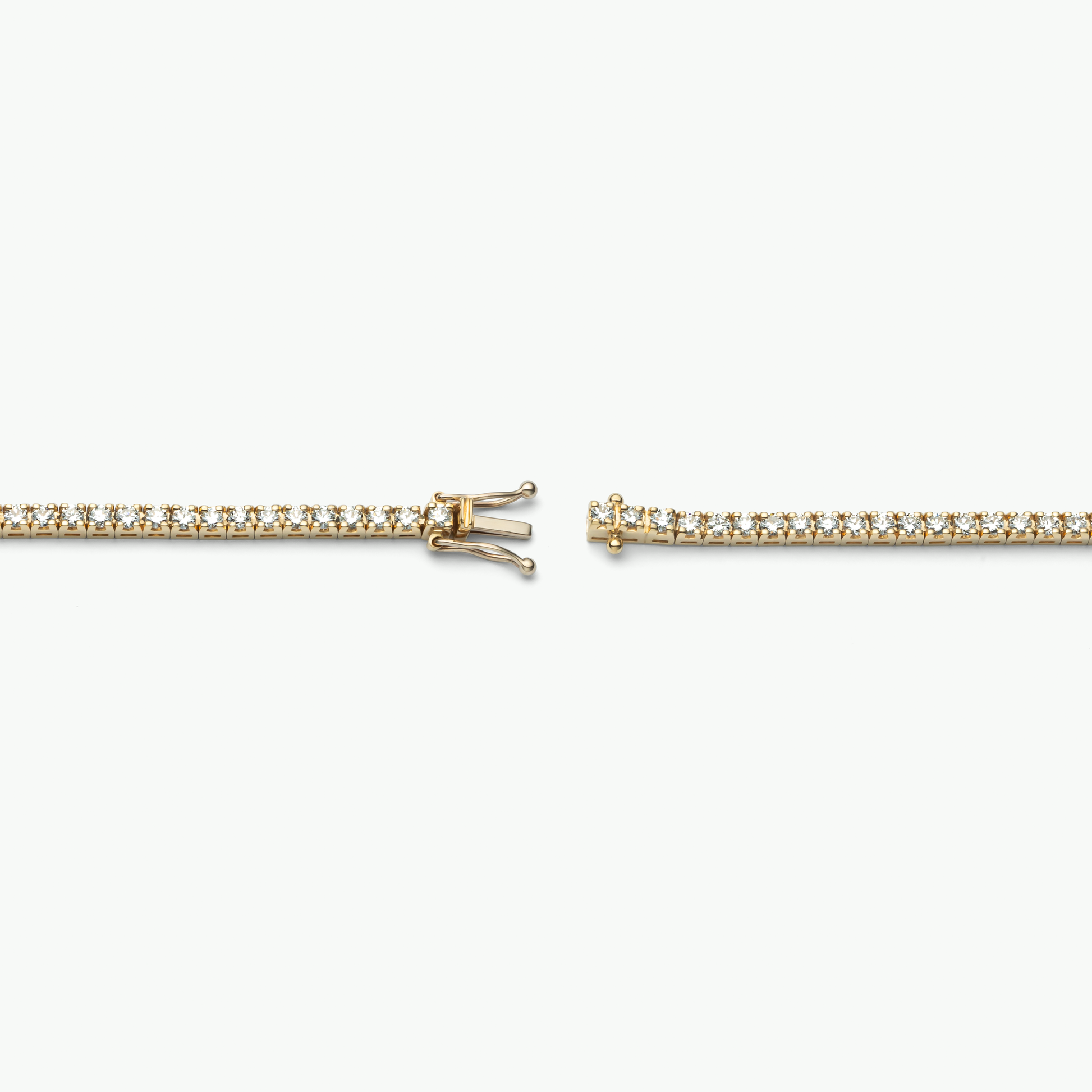 Billie Tennisarmband - Schmuck aus recyceltem Gold mit Labordiamanten - The Good Bling Berlin