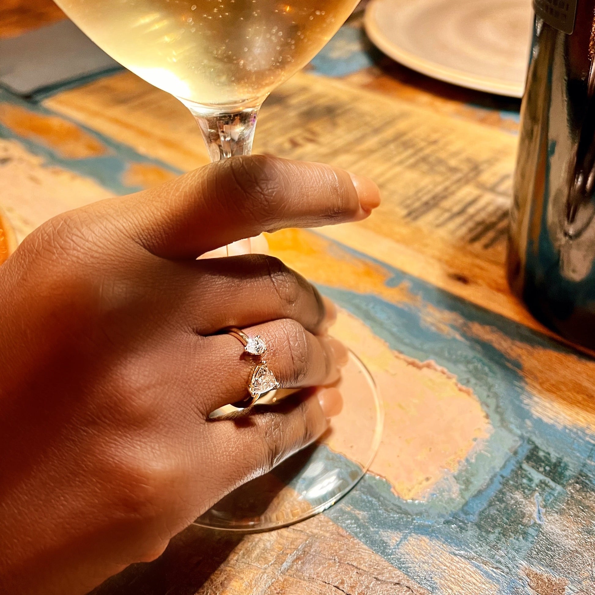 Stella Ring - Schmuck aus recyceltem Gold mit Labordiamanten - The Good Bling Berlin