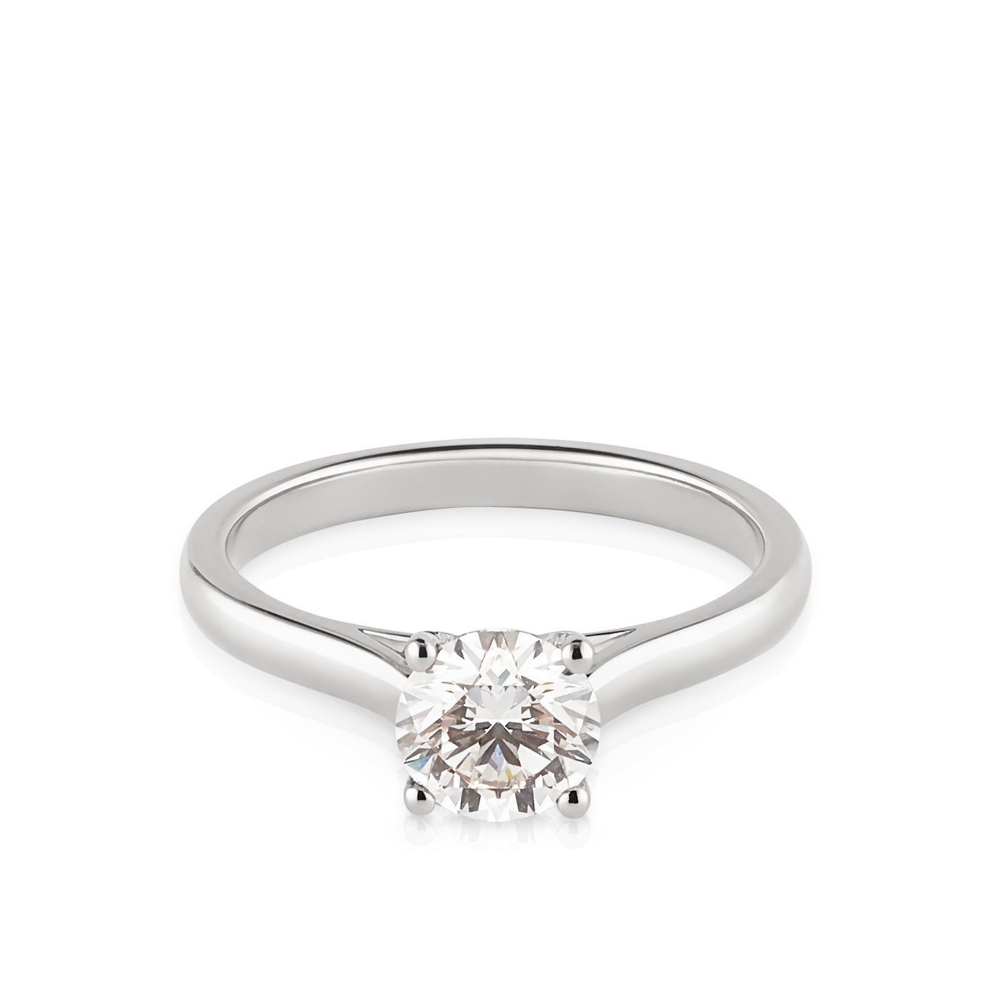 Gigi von Zola Berlin ist ein Ring aus recyceltem Weißgold und Labor Diamanten.